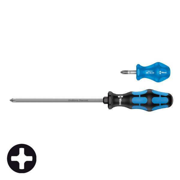 WERA ヴェラ ダイヤモンドドライバープラス2本組 502150-50225/2S (型番:500...