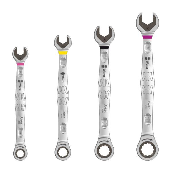 WERA ヴェラ 6000 JOKER 4本組 コンビネーションギアレンチセット 6000 JOKE...
