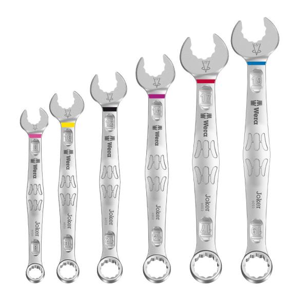 WERA ヴェラ 6000 JOKER 6本組 コンビネーションギアレンチセット 6000 JOKE...