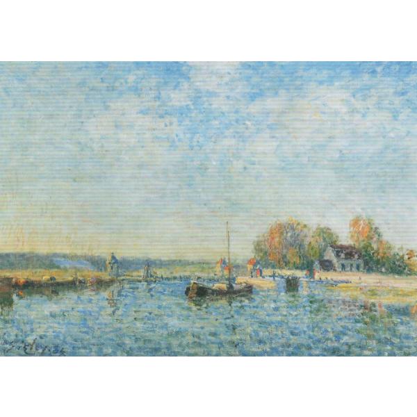 ポストカード　シスレー  8715