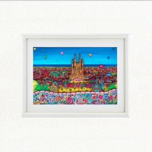 ヨハンペラトーネル　フレームアート　ニューヨーク ニューヨーク デイタイム/ヨハン・ペラトーネル(デジタルアート