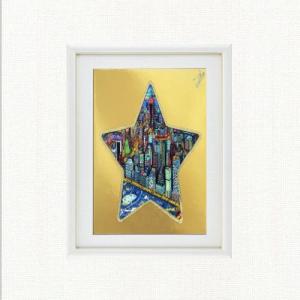 ニューヨーク ブルー/ヨハン・ペラトーネル(デジタルアート