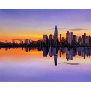 暮れゆくニューヨーク/ミッシェル・バテュ 正規品 ジクレ : プライ