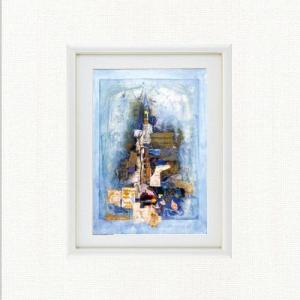 牡丹 花 絵画 アクリル画 櫻木茂 「ぼたん」 額付き : アート