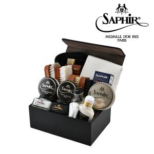 美品 サフィールノワール ドロワーボックス ウッド 靴磨き クリーム収納 ケース Saphir Noir（サフィール ノワール） ドローワーボックス 靴磨き収納