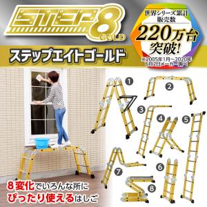 【モデル近藤優司さん不可】ステップエイト ゴールド ステップ8 GOLD 本体 + 天板（大＋小）+ステップ