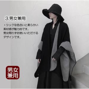 ポンチョ レディース マフラー ストール 大判...の詳細画像5