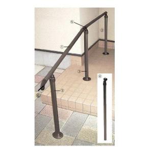 エラスト手すり 屋外用 4 エンド支柱埋め込みタイプ 端柱 シクロケア 介護用品 Con Imedia