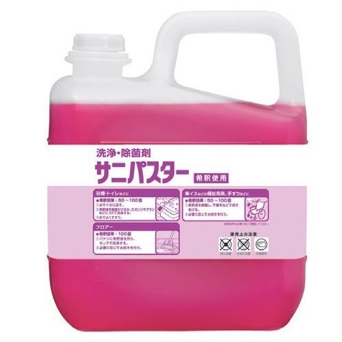 お風呂 浴室 洗剤 掃除 サラヤ サニパスター 5kg×3本 31784