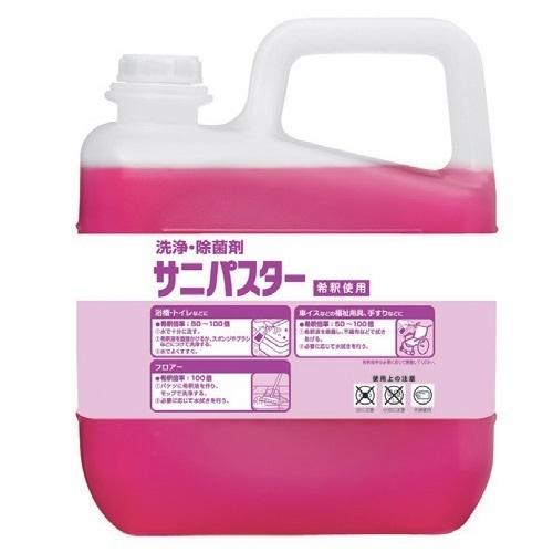 お風呂 浴室 洗剤 掃除 サラヤ サニパスター 5kg×6本 31784