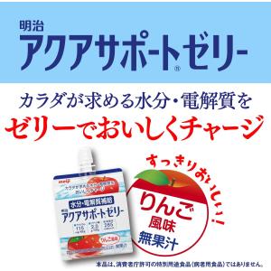 明治 アクアサポート ゼリー飲料 経口補水液 ...の詳細画像2