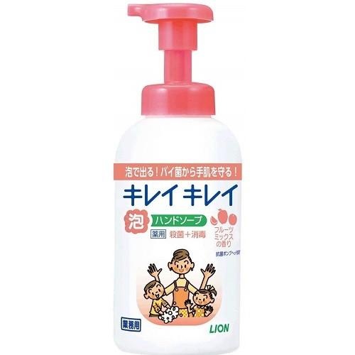 ハンドソープ 手洗い キレイキレイ 薬用 泡ハンドソープ 550ml×12本 フルーツミックスの香り...