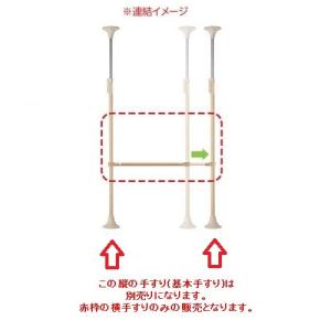 ベスポジe プッシュ手すり BPE-200-30 DIPPERホクメイ : 介護用品専門