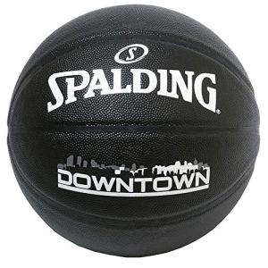 SPALDING(スポルディング) バスケットボール ダウンタウン PU コンポジット ブラック 7号球 76-586J バスケ バスケット 7