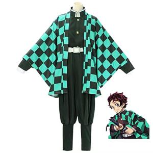 竈門 炭治郎 コスプレ 子供 衣装 鬼滅の刃 炭治郎 仮装 子供用 きめつのやいば かまどたんじろう ハロウィン 文化祭 クリスマスプレゼント