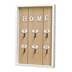 DeepGreenForest キースタンド 鍵掛け 鍵 ボックス 玄関 キーボックス おしゃれ カントリー雑貨 壁掛け 収納 立て掛け 木製