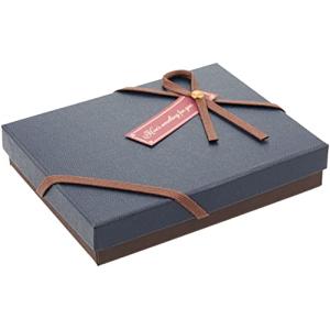 インディゴ チョコレートボックス 外寸117×147×H28mm ネイビー VB627