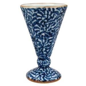 波佐見焼 林九郎窯 絢爛 古伊万里風 酒杯 蛸唐草 009018-778