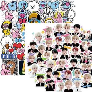 2セット BTS 防弾少年団 漫画ステッカー BT21 防弾少年団 シール ステッカー 防水シール 人気韓流 絵を貼る KPOP シール 贈り物