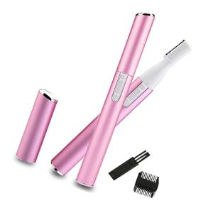 電動シェーバー 電池式 眉毛シェーバー 眉毛カッター 眉毛剃り 顔剃り メンズ レディース フェイスシェーバー 携帯便利 眉コーム 掃除ブラシ付