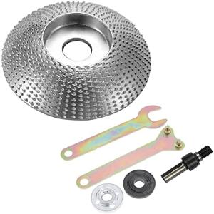 Wolfride 木工アングル砥石 6mm グラインダー 良質な高炭素鋼 研磨ディスク用 研削砥石 アングルグラインダー 高炭素鋼 サンディング