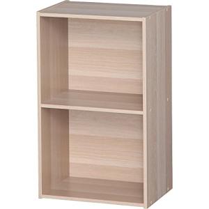 カラーボックス アイリスオーヤマ CX-2F ナチュラル 棚