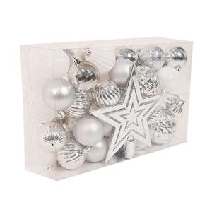 クリスマス オーナメント 66個セット 装飾 飾り  ボール 6cm 8cm クリスマスオーナメント おし