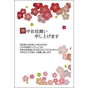 10枚入り 寒中見舞いはがき（梅）KS-55