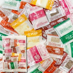 ミルメーク 6種30袋 バラエティーシェアパック（ココア・コーヒー・いちご・メロン・キャラメル・バナナ）各5袋