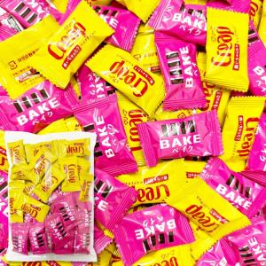 森永 ベイク ショコラ ＆ ベイクドチョコ 2種50袋 詰め合わせ シェアパック 個包装 チョコレート お菓子 焼きチョコレート ベイクドショコラ