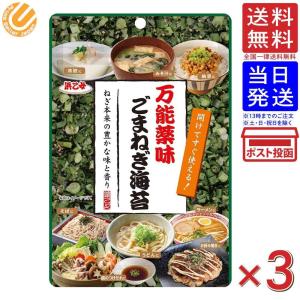 浜乙女 万能薬味 ごまねぎ海苔 10g ×3個