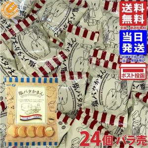 宝製菓 塩バタかまん バラ売り 274g 24個セット 送料無料