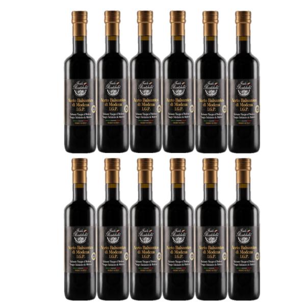 バルサミコ酢 お得 ケース販売 フォンド モンテベロ  ベーシック 500ml×12本 イタリア モ...