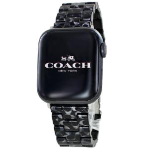 【新品】COACH コーチ アップルウォッチ用 バンド ベルト ブラック COACH コーチ アップルウォッチ ベルト バンド ステンレス