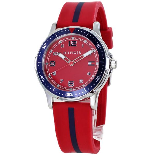 赤い時計 贈り物 誕生日 トミーヒルフィガー 腕時計 レディース キッズウォッチ 誕生日 プレゼント