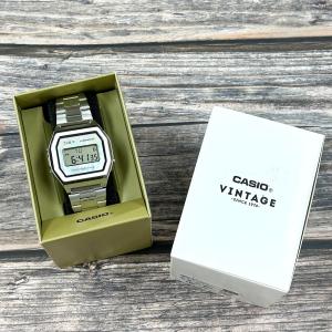 CASIO “STANDARD PREMIUM” A1000M-1BJF シルバー/白蝶貝 カシオ