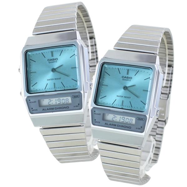 日本未発売 ペアウォッチ カシオ プレミアム アナログ デジタル 腕時計 手表 腕時計ケース 付き ...