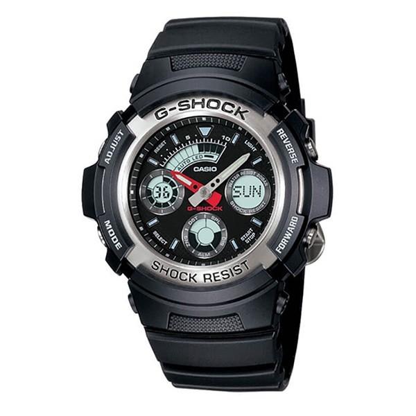 カシオ Gショック メンズ アナデジ ブラック AW-590-1A 腕時計 誕生日 プレゼント
