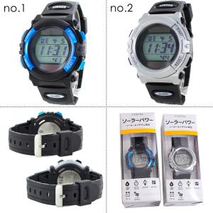 ソーラー 腕時計 手表 メンズ デジタル ギフ...の詳細画像5