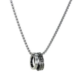 Diesel ディーゼル ユニセックス メンズ レディース リング シルバー ネックレス アクセサリ...