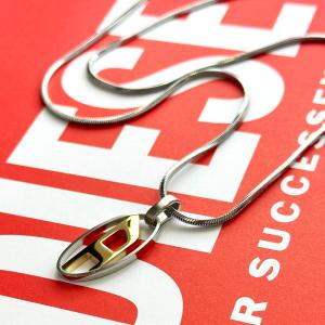 DIESEL ディーゼル ネックレス メンズ レディース ステンレス チェーン