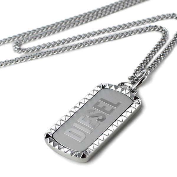 ネックレス メンズ レディース ブランド ディーゼル チェーンネックレス 誕生日 クリスマス プレゼ...