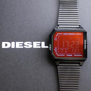 デジタル 腕時計 メンズ ディーゼル ユニセックス ブラック ステンレス 誕生日 プレゼント｜プライムウォッチ