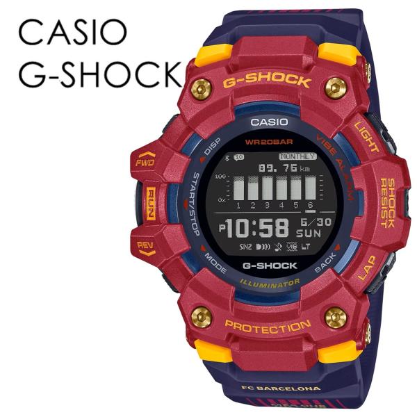 CASIO G-SHOCK FCバルセロナ コラボ モデル Bluetooth 自動時刻修正 スマホ...