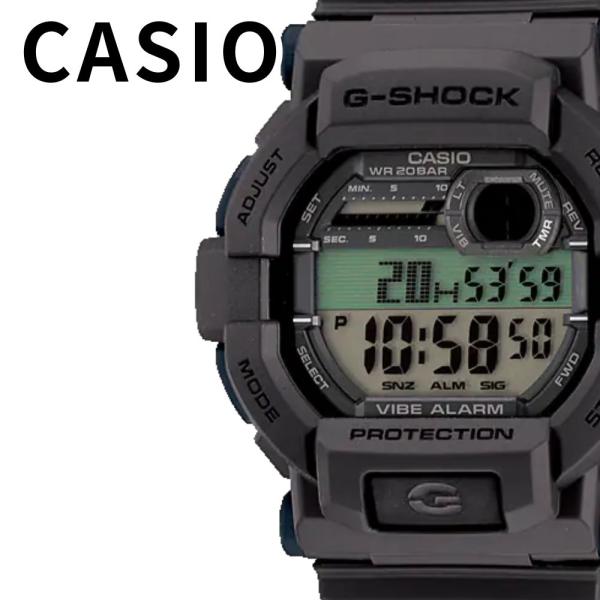 カシオ G-SHOCK ジーショック 腕時計 メンズ 防水 デジタル バイブ機能 GD-350-8 ...