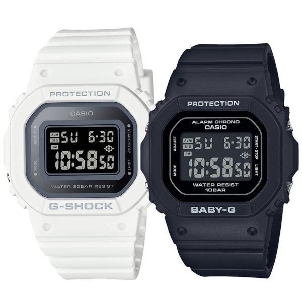 CASIO G-SHOCK ペアウォッチ カシオ Gショック ベビーG 定番スクエアモデル ペアコー...