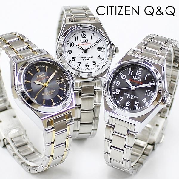 シチズン Q&amp;Q ソーラー 水泳 ヨット つり 水上スポーツ 水仕事 選べる3モデル 国内正規品 腕...
