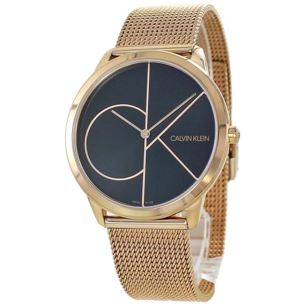 訳あり 箱なし 時計ケース付 カルバンクライン 腕時計 手表 メンズ 仕事用 シンプル 2針 ステン...