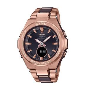 カシオG-MS G-shock baby-g MSG-W200BDD　美品 カシオ「G-MS」、「MSG-W200」シリーズに合成皮革バンドモデルが