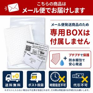 箱なし カシオ 腕時計 メンズ ブラック レザ...の詳細画像1